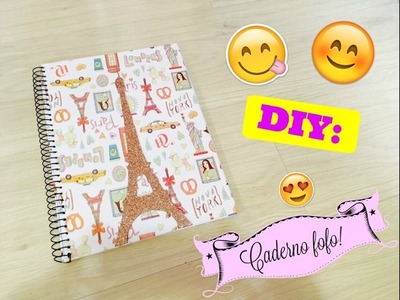 DIY caderno muito fácil Tumblr!????❤????