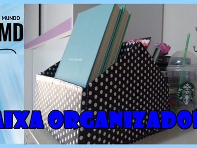 DIY: COMO FAZER CAIXA ORGANIZADORA DE LIVROS