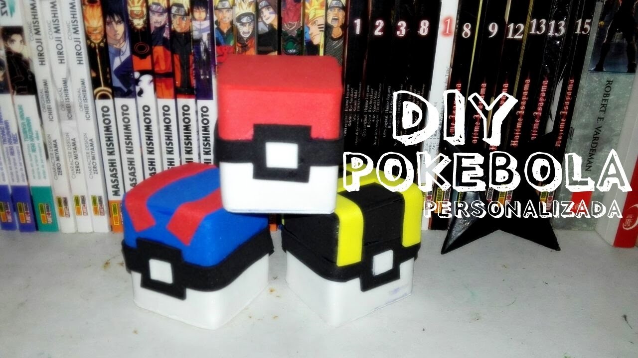 DIY - Como Fazer uma Pokebola Personalizada