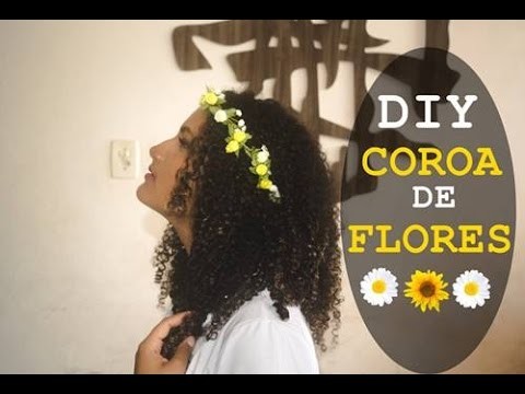 DIY Coroa de Flores - Parte 1 | Jadna Santos