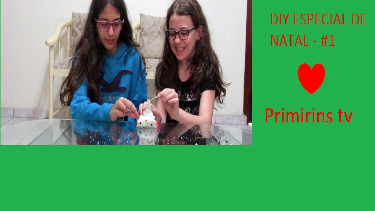 DIY ESPECIAL DE NATAL- #1