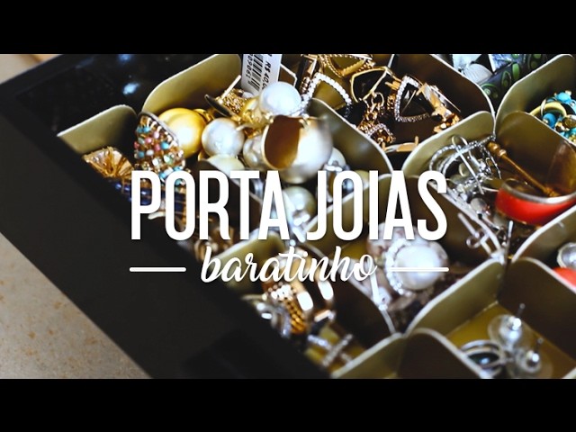 DIY - Porta Joias de forminha de doce | Divirta-se Organizando