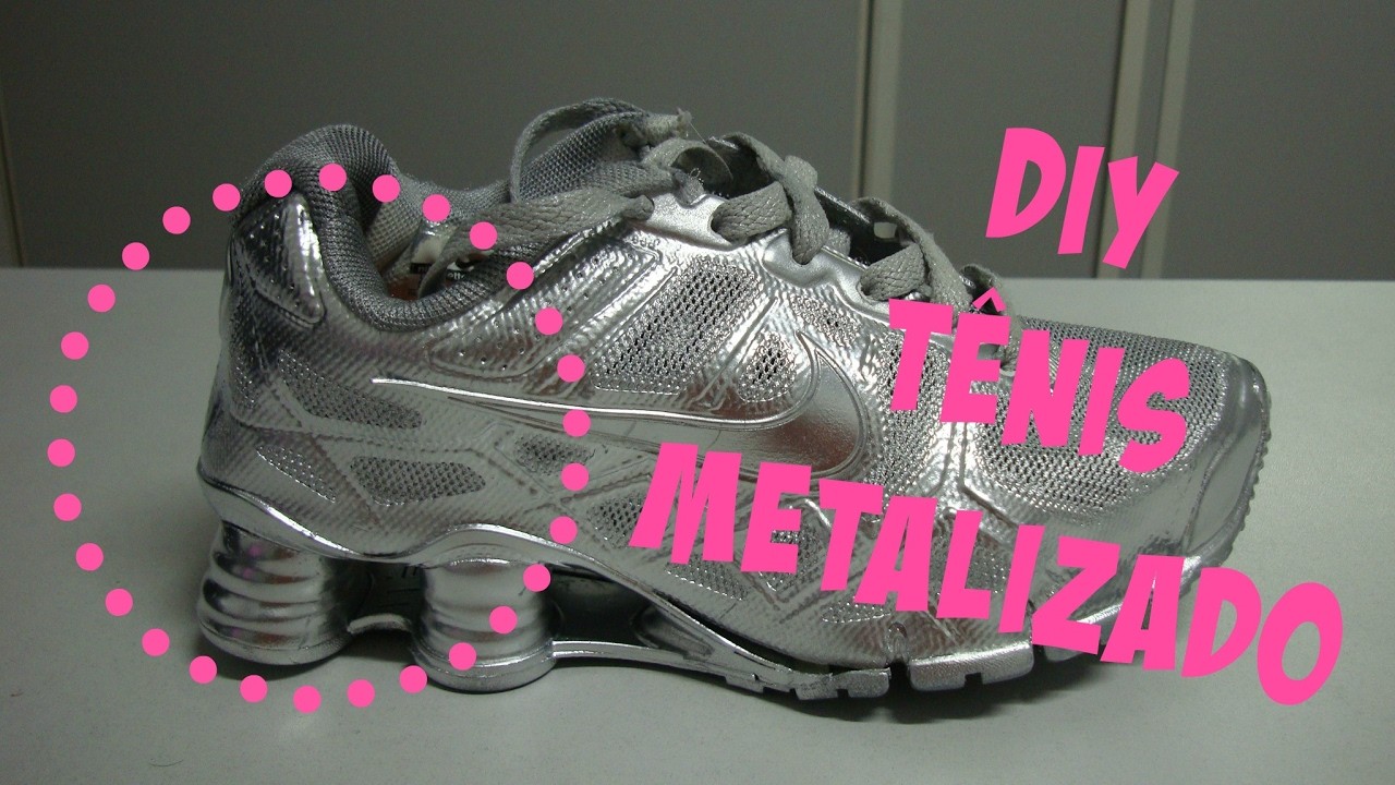 DIY: Tênis Metalizado