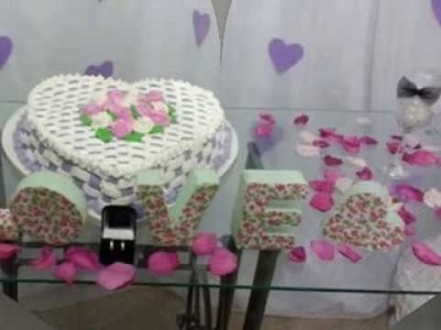 Decoração de Noivado ( Linda )