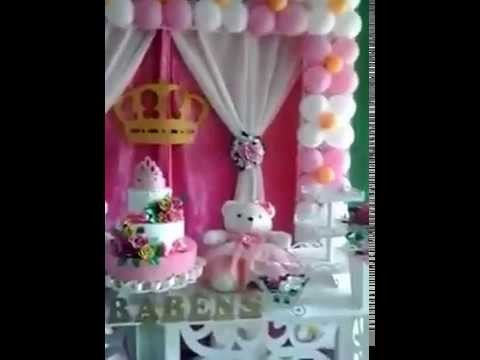 Decoração princesa ursa