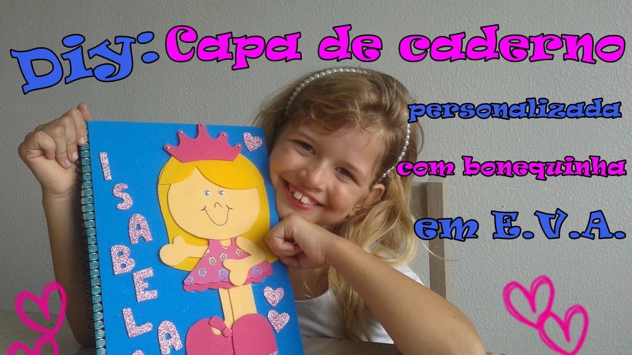 Diy  - Capa de caderno personalizada