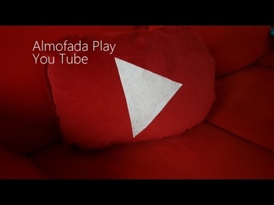 DIY - ALMOFADA PLAY YOU TUBE