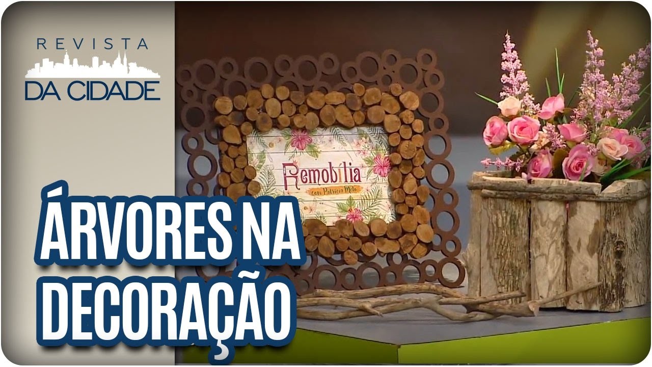 Reutilização de Troncos de Árvores: Decoração  - Revista da Cidade (27.01.17)