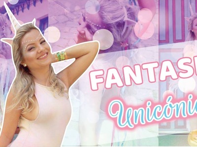 DIY FANTASIA DE UNICÓRNIO I BOSSA NOSSA