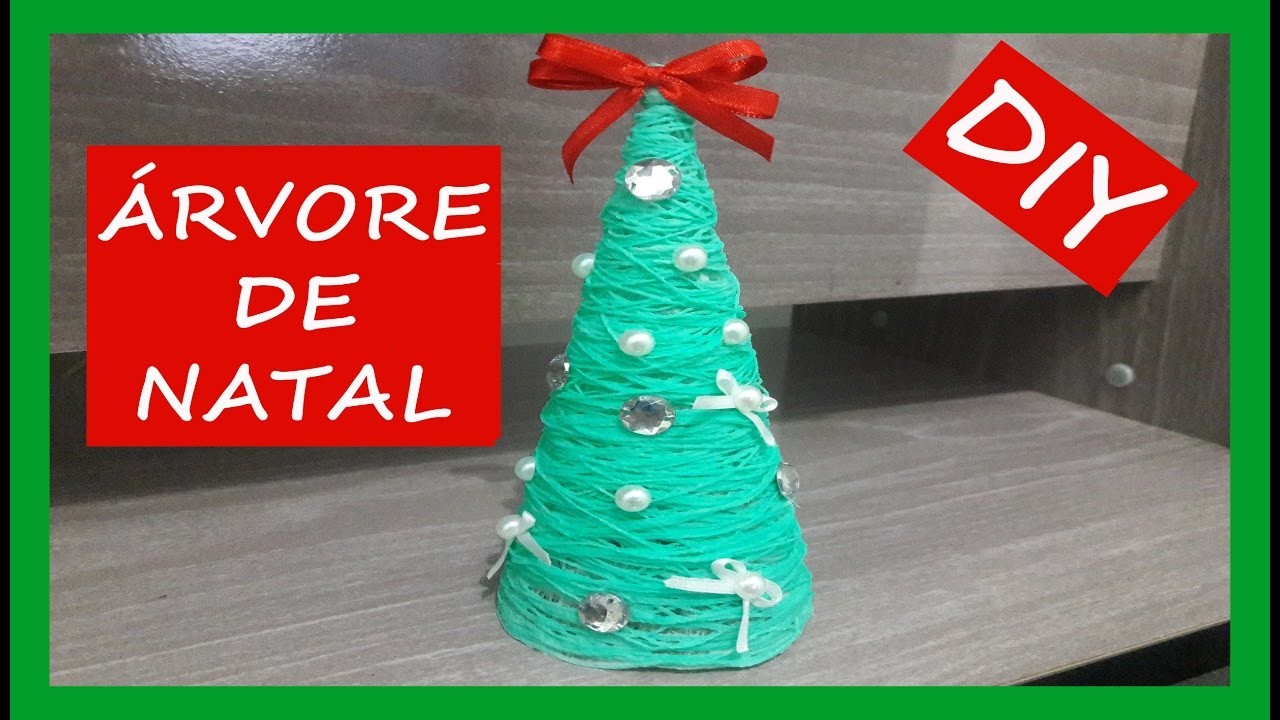 ESPECIAL NATAL | DIY Árvore de Natal