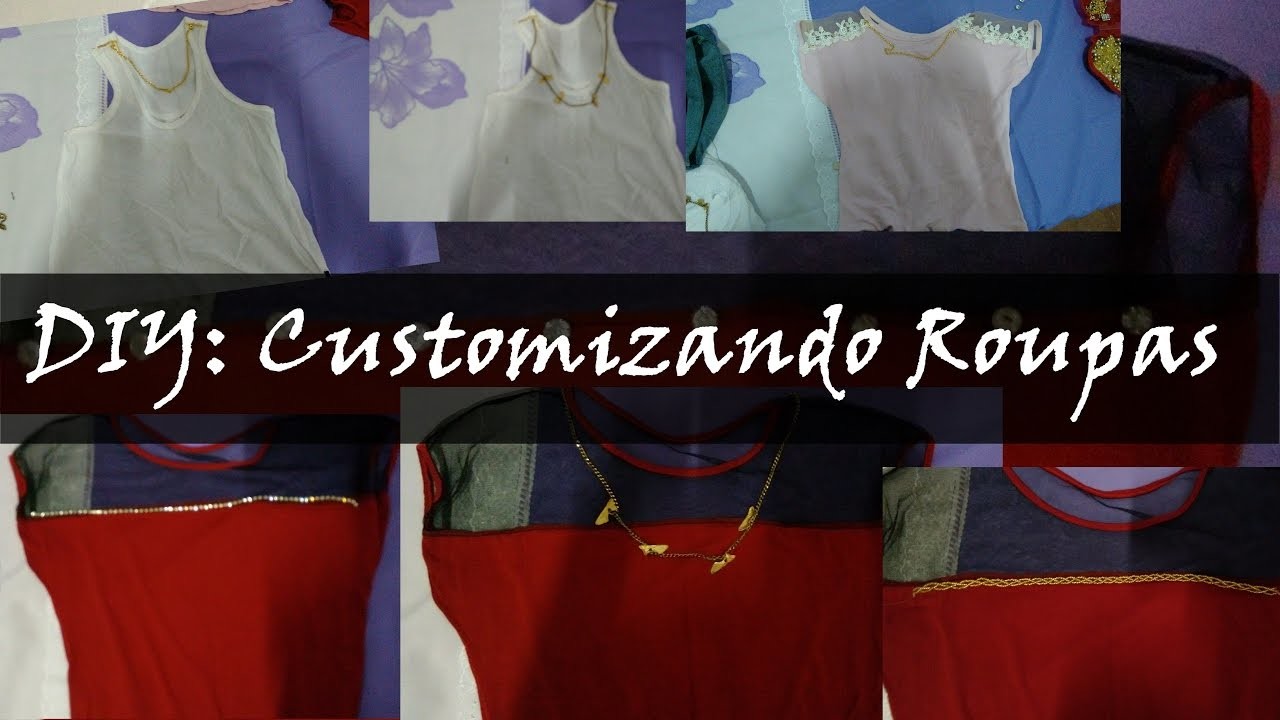 DIY: Customizando Roupas