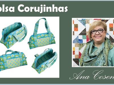 Patchwork com Ana Cosentino: Bolsa e Necessaire Coruja (Programa Arte Brasil 13.02.2015)