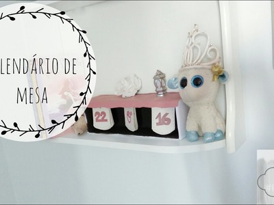 DiY: Calendário de Mesa