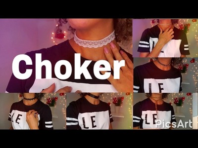 DIY | COMO FAZER CHOKERS | Por Magna Áurea