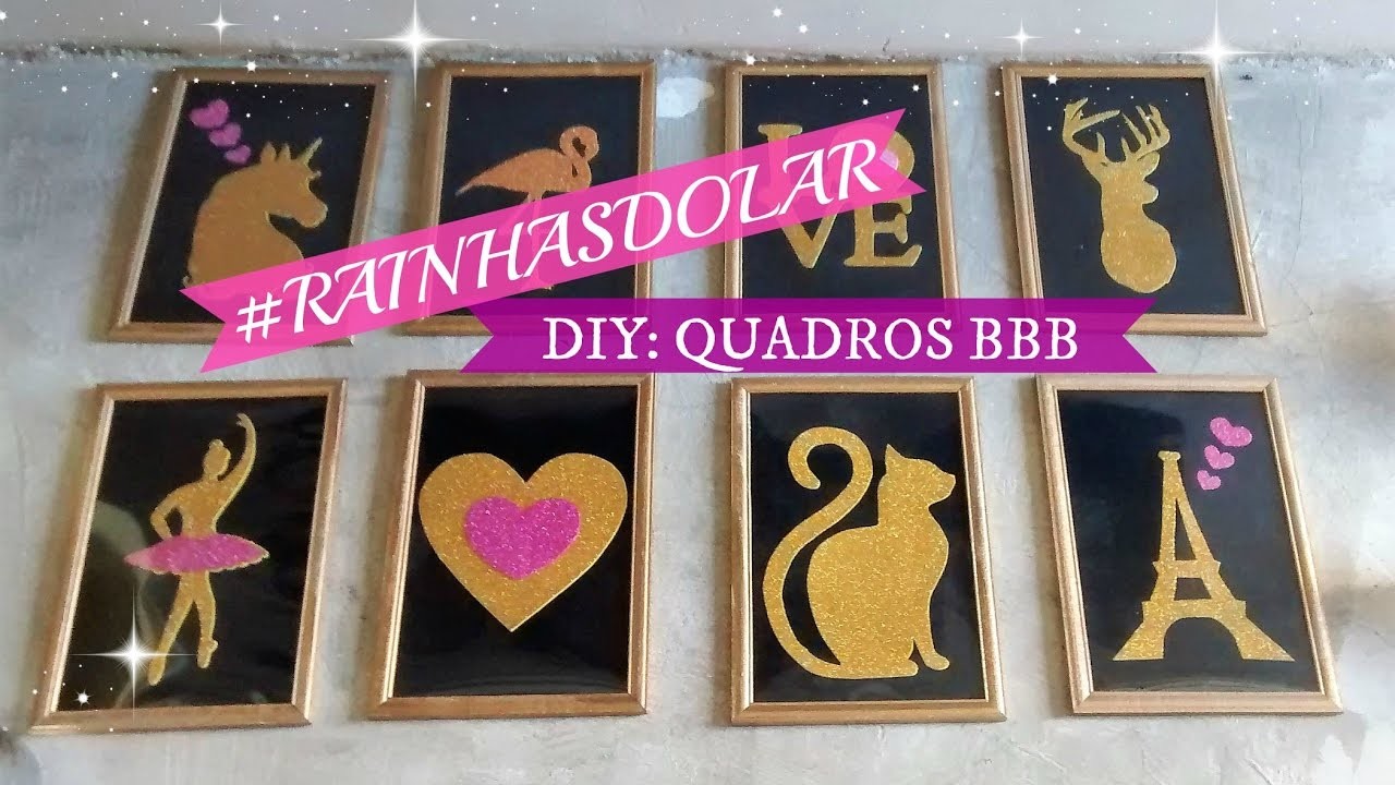 #RAINHASDOLAR | DIY: QUADRO DECORATIVO BBB