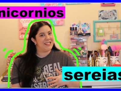 Compras na Michaels | unicornios | sereias | material diy | iloveluly