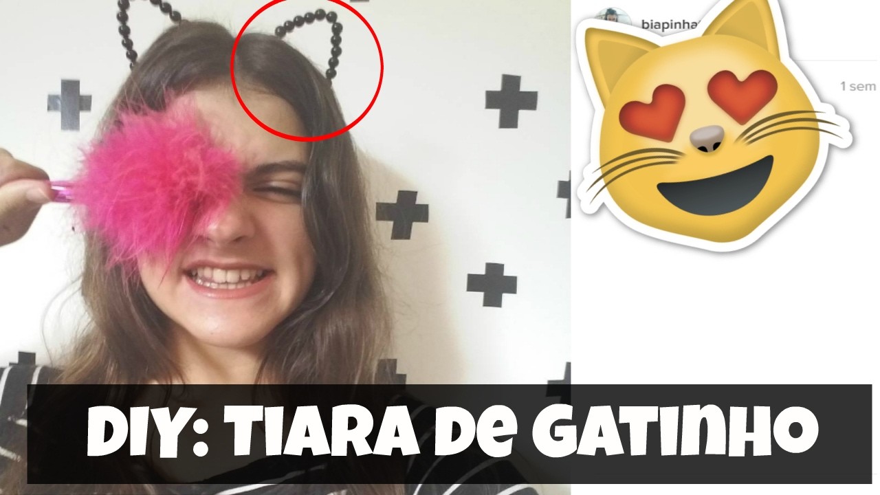 DIY: Tiara de Gatinho Tumblr