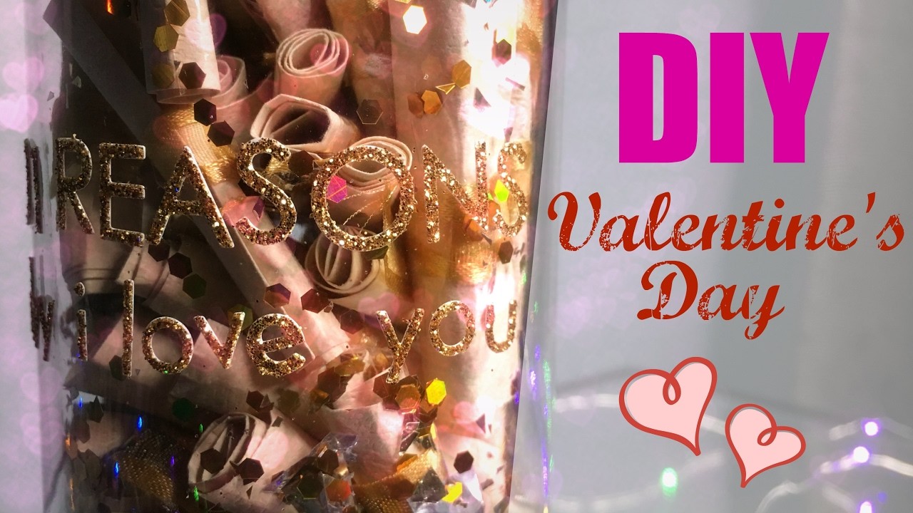 DIY Valentine's Day - 101 REASONS WHY I LOVE YOU (Especial Dia dos Namorados)