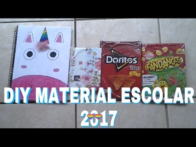 DIY MATERIAL ESCOLAR 2017