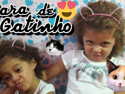 DIY | Tiara de Gatinho com Pérolas