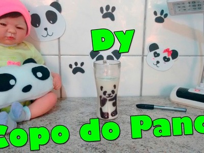 DIY: Copo Panda l Tati Antunes