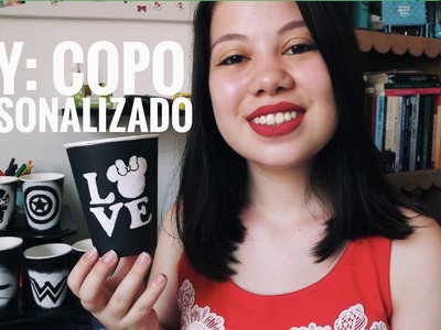 DIY COPO PERSONALIZADO - UM LIVRO APÓS O OUTRO