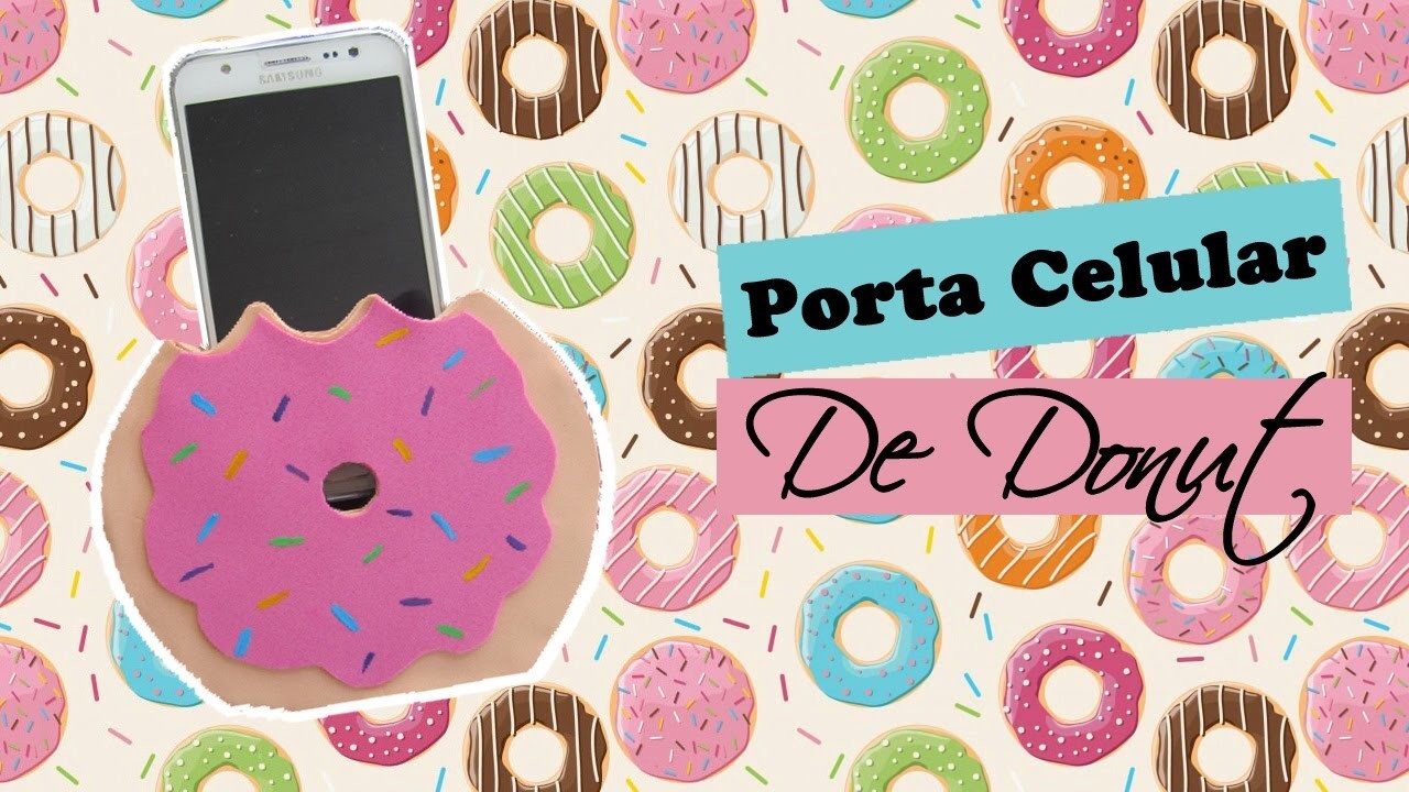 DIY Porta Celular de Donut | Wivye