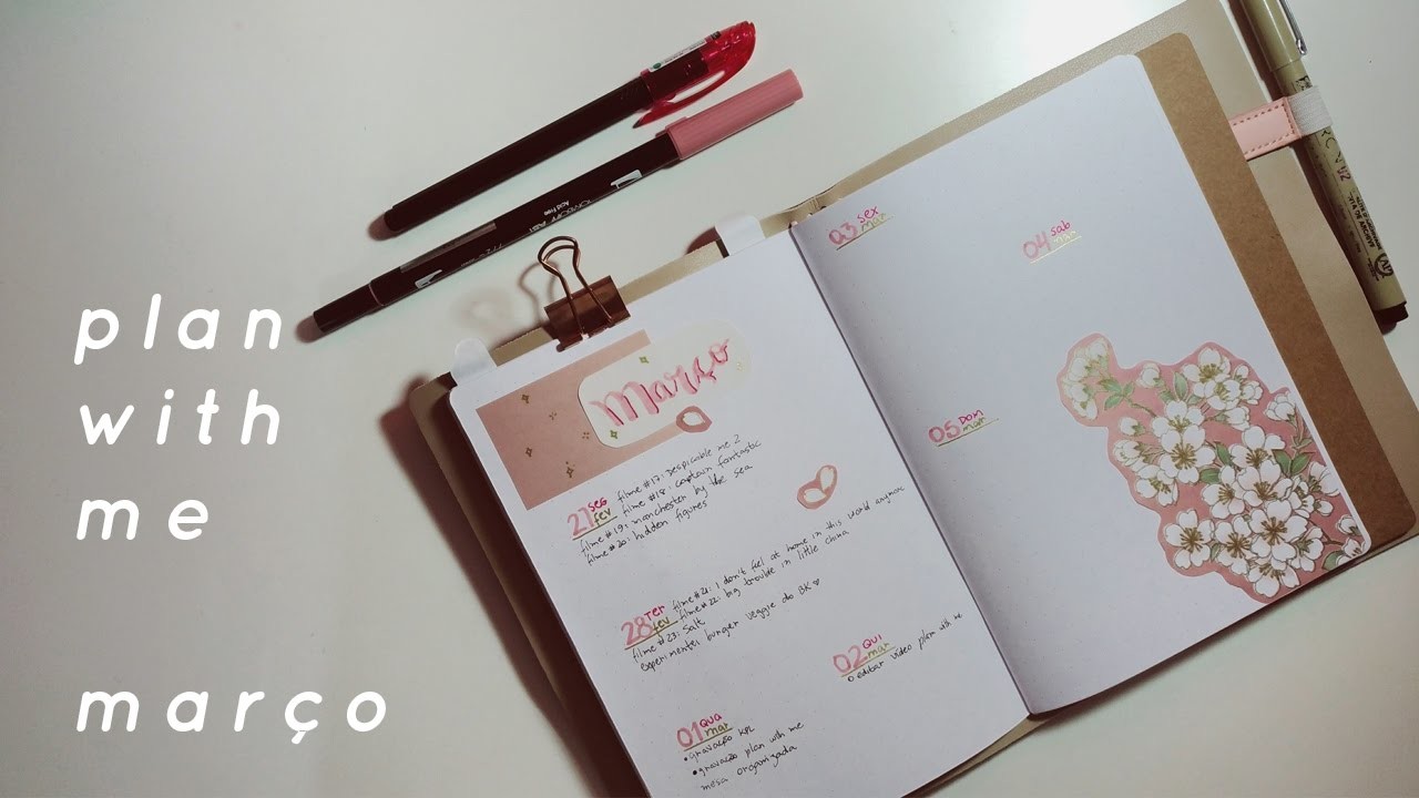 Plan with me | A.CRAFT, DAISO | bullet journal