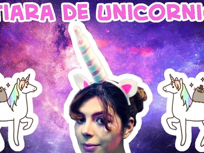 DIY Tiara de Unicórnio - Deixa que eu faço