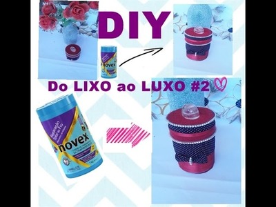 DIY: Do LIXO ao LUXO# Recicle Pote de Hidratação