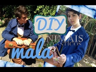 DIY - Mala Newt Scamander - Cosplay  - Animais Fantásticos e Onde Habitam - Julio Zuccoloto