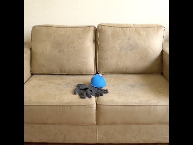 Misturinha caseira para limpar sofá encardido. #DIY #Vix
