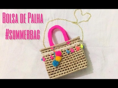 DIY - Customizando bolsa de Praia #summerbag