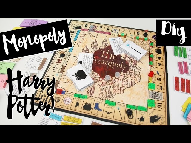 DIY: Wizardpoly - Monopoly de Harry Potter - Para baixar!