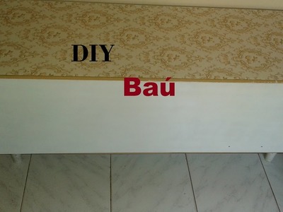 BAÚ OU ORGANIZADOR.PEQUENAS COISAS DIY!