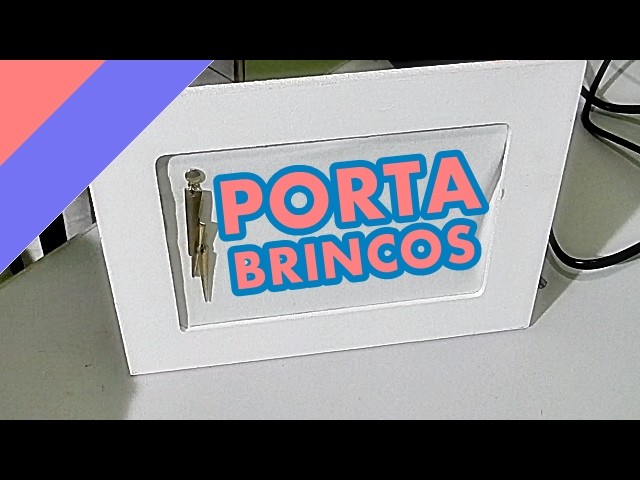 DIY - PORTA BRINCOS - NATHY TDO DIA EM FEVEREIRO #12 | Dica da Nathy