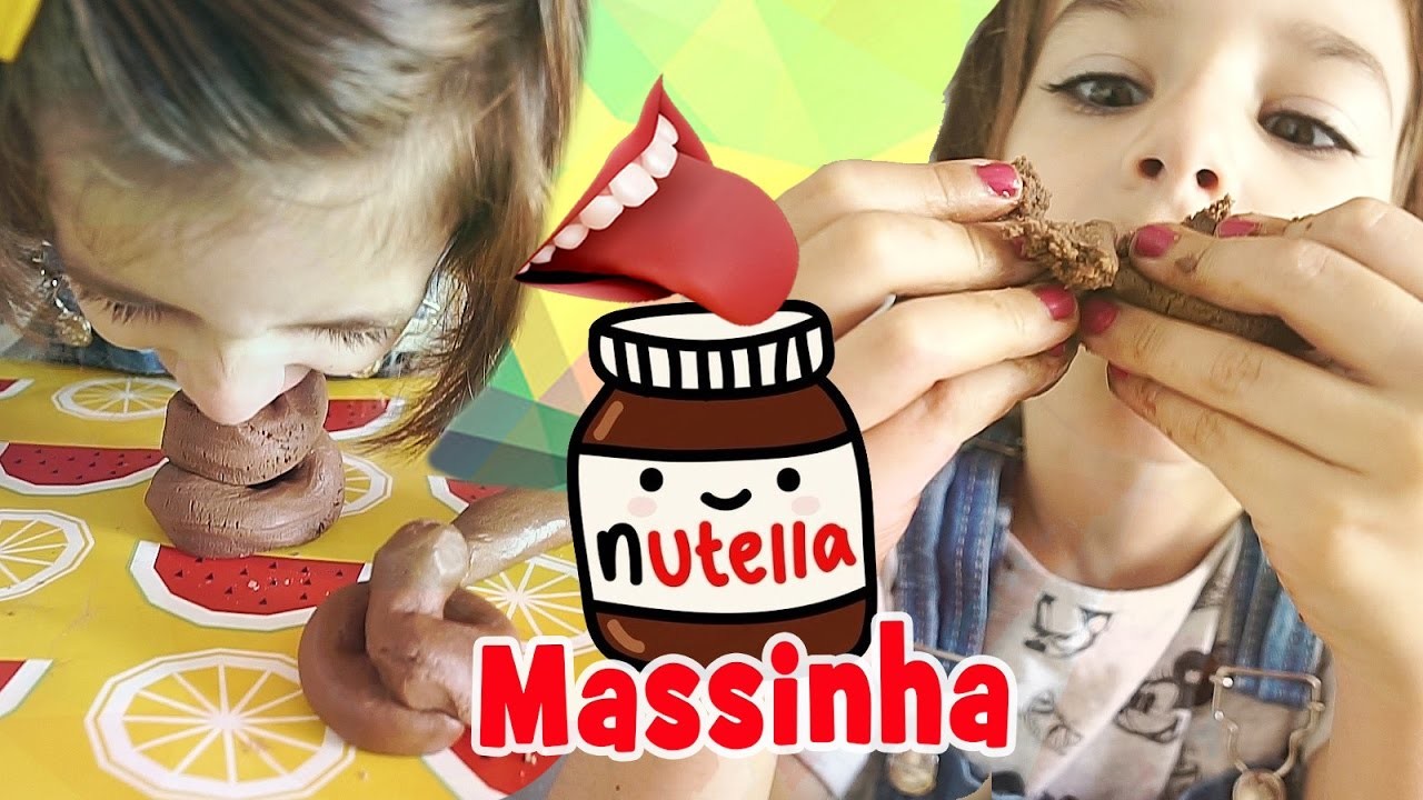 Massinha de Nutella Comestível Caseira ♥ IGUALZINHO! (DIY, Como fazer, Trollagem) com Sarinha