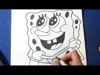 Cómo dibujar a Bob Esponja | How to draw Spongebob