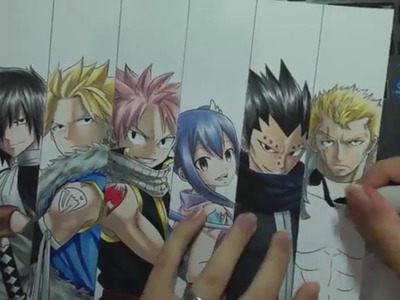 Speed Drawing - Dragon Slayers (Fairy Tail)