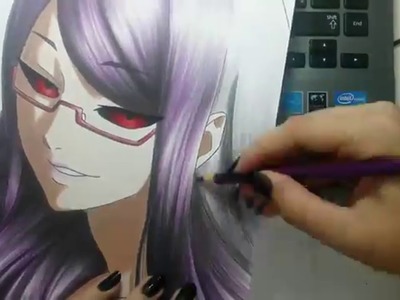 Speed Drawing - Kamishiro Rize (Tokyo Ghoul)