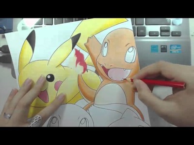Speed Drawing - SPECIAL POKÉMON: 20th ANNIVERSARY