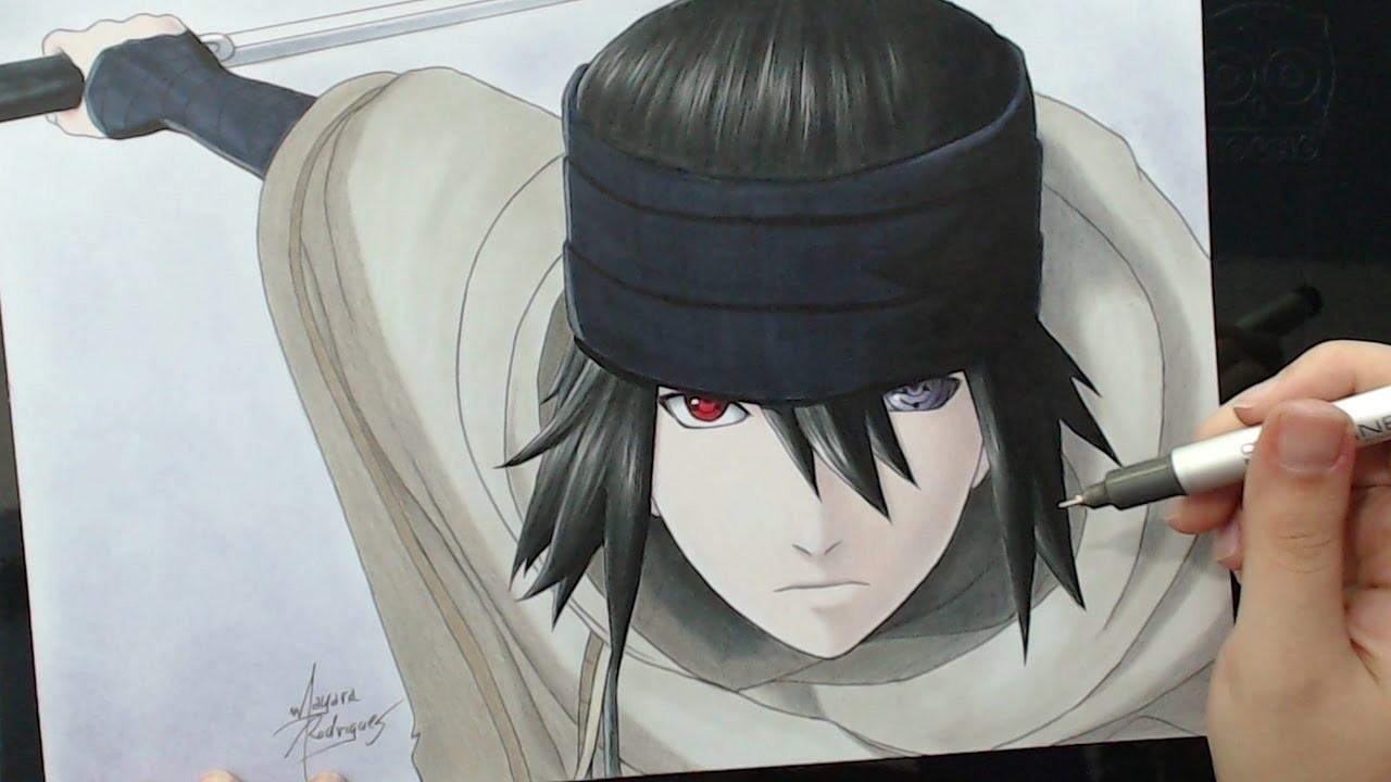 Speed Drawing - Uchiha Sasuke [The Last - Naruto The Movie]