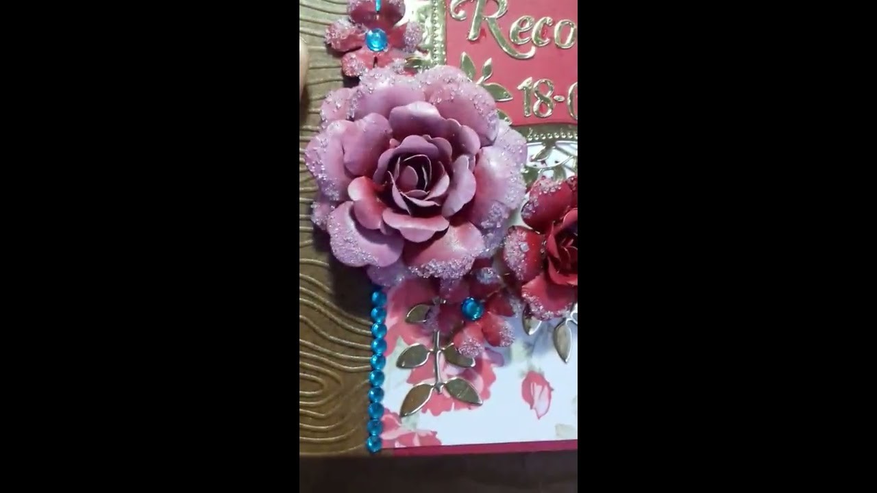 Álbum em scrapbook