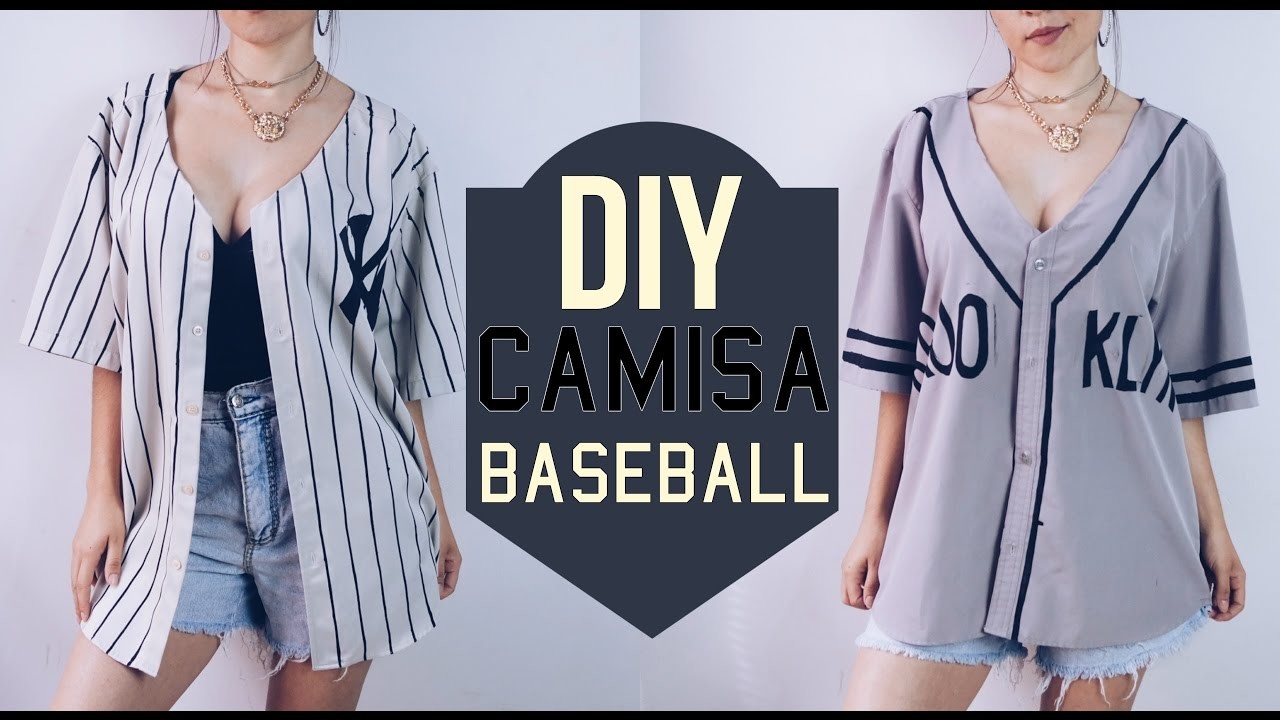 DIY Camisa baseball | Baseball shirt