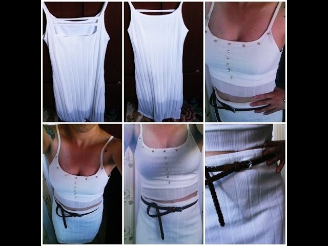 Diy: conjuntinho cropped e saia