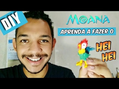DIY -  HeiHei Moana.Lembrancinha de biscuit Moana || Pierre Marinho