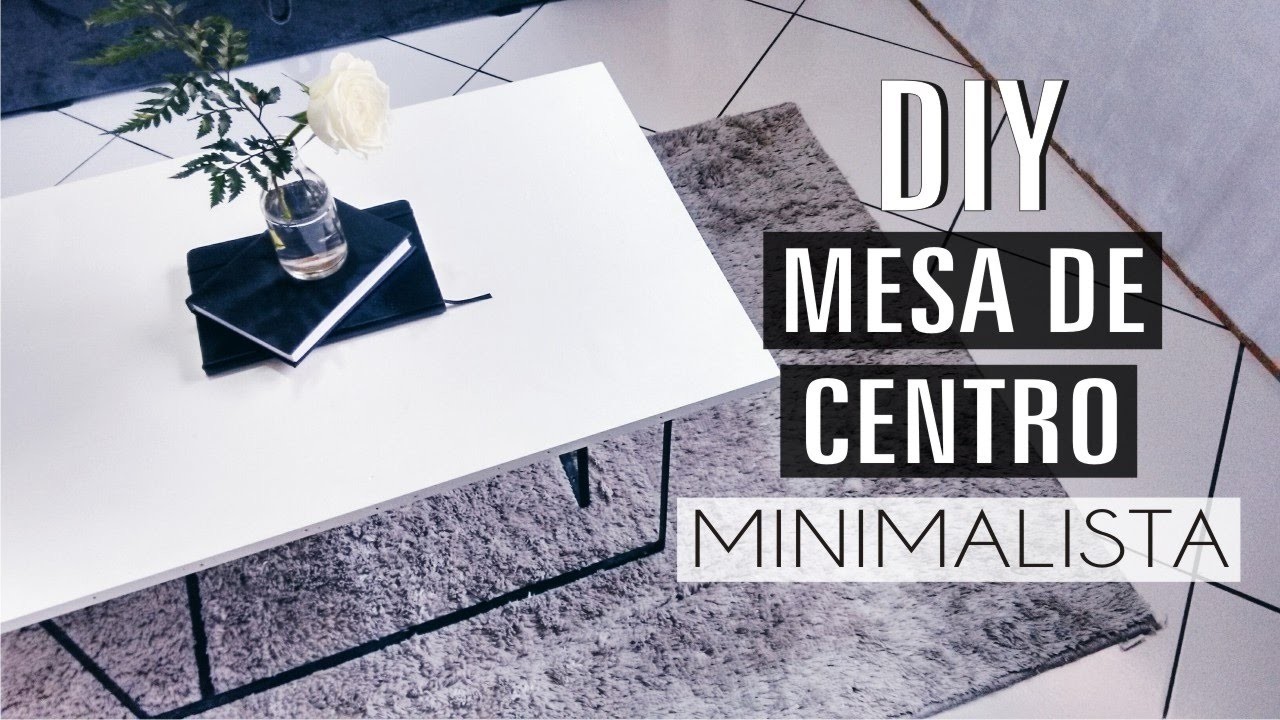 DIY | Mesa de Centro Minimalista