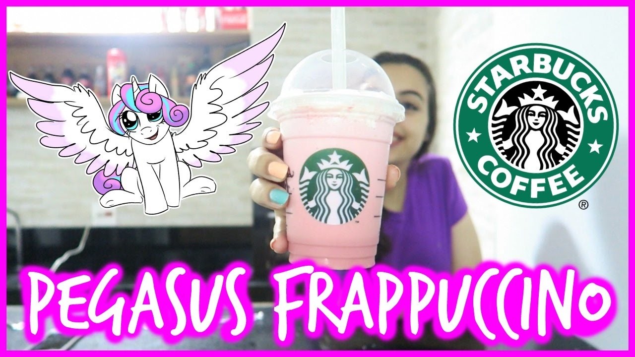 DIY: PEGASUS frappuccino do Starbucks!!!
