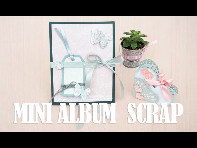 Passo a passo, Mini Álbum em Scrapbook