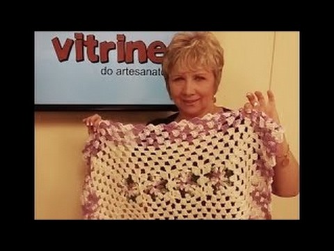 Tapete em crochê com Vitoria Quintal e Dália com Zilda Mateus | Vitrine do artesanato na